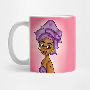 Cute African art digital art Mug